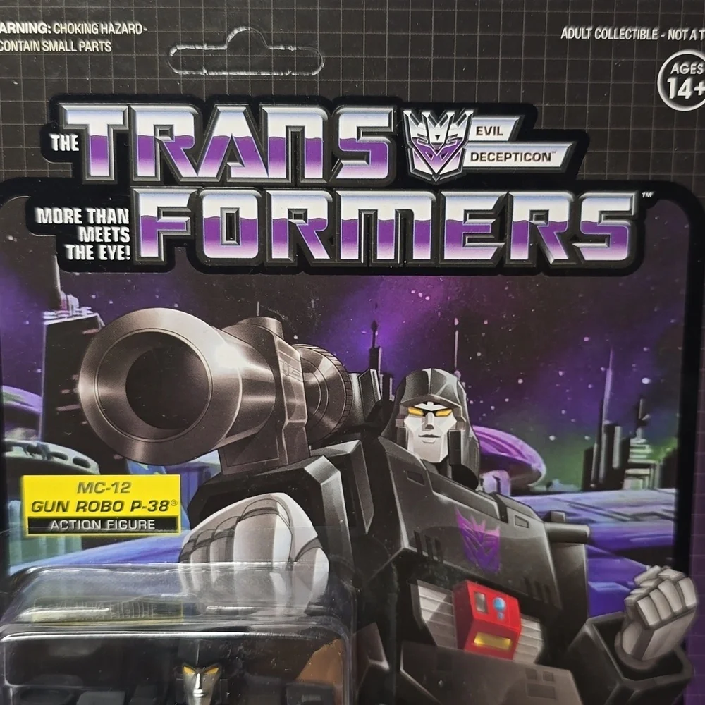 Hasbro Transformers Action Figure - Black and Silver